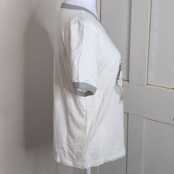 Disney Mickey And Friends XL Black and White Halloween Short Sleeve T Shirt, NEW - Picture 3 of 5